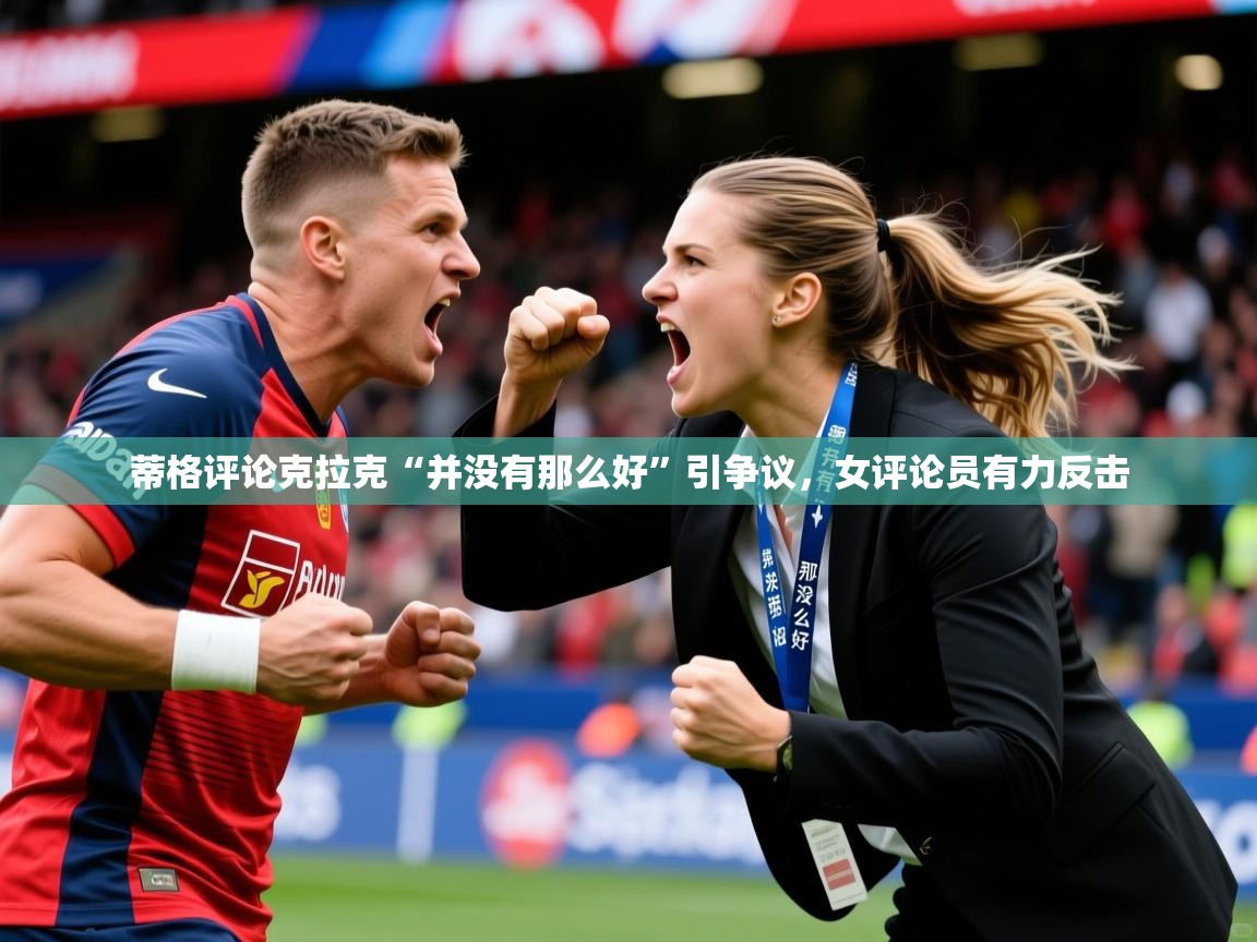 2025九游娱乐官方网站蒂格评论克拉克“并没有那么好”引争议，女评论员有力反击  第2张
